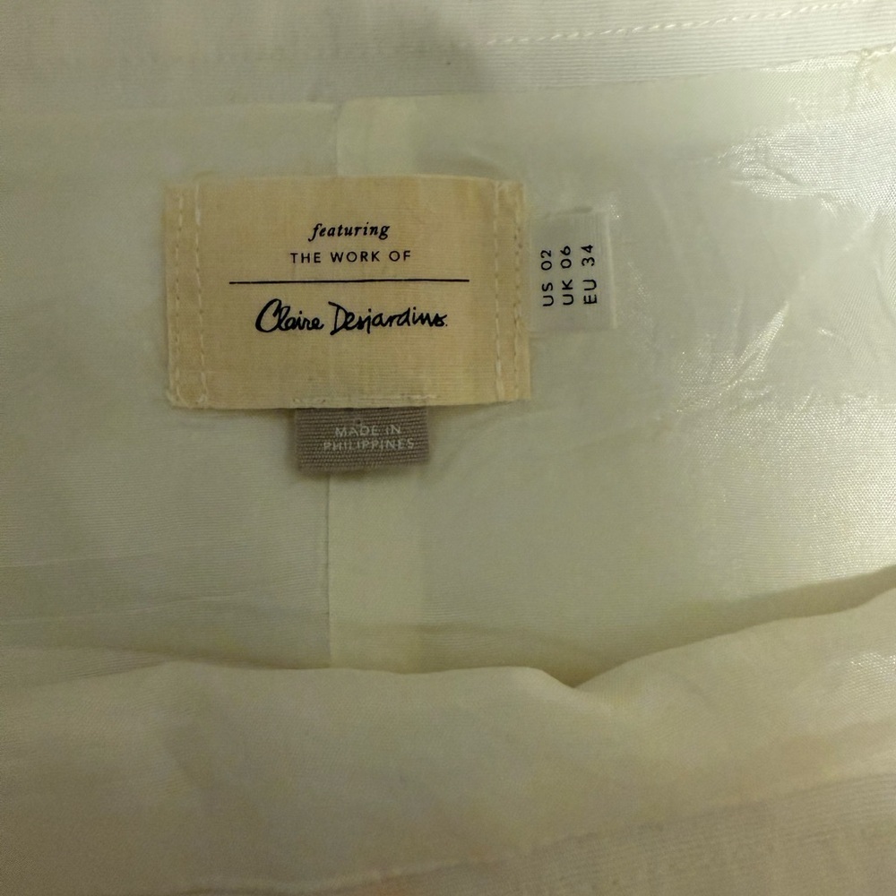 *Rare* Anthropologie Designer/Artist Inspired A-Line Skirt - Picture 4 of 5